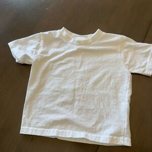 Hanes Kids' White Short Sleeve Tee